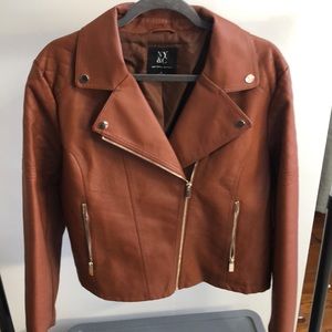 NY&Co Faux Leather Moto Jacket